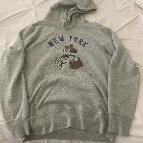 Gray Graphic Hoodie - Picture 2 of 4
